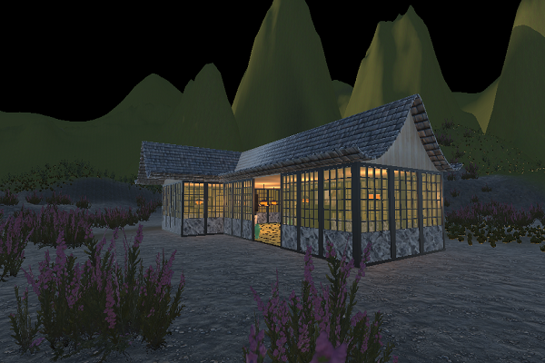 Japanese House interactive 3D model